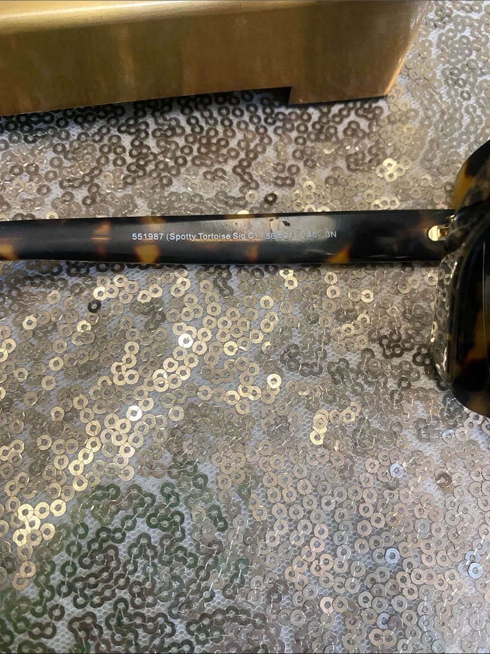 Coach Leopard-Print Oversized Sunglasses with Black Lenses